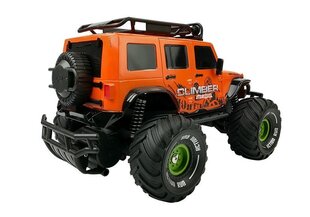 Nuotoliniu būdu valdomas Off-road Jeep, oranžinis kaina ir informacija | Žaislai berniukams | pigu.lt