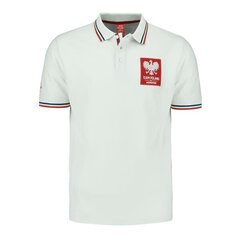 Polo tp eagle monotox  for men's white mx22091 MX22091 цена и информация | Мужские футболки | pigu.lt