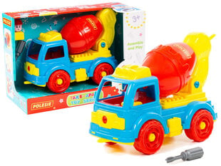 Sunkvežimis - betono maišyklė, geltonas kaina ir informacija | Žaislai berniukams | pigu.lt