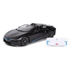 Машина с дистанционным управлением, черная, Rastar BMW i8 Roadster 1:14 цена и информация | Игрушки для мальчиков | pigu.lt