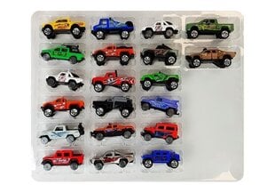 Набор внедорожников Jeep, 20 шт. цена и информация | Игрушки для мальчиков | pigu.lt