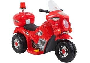 Vienvietis vaikiškas elektrinis motociklas LL999, raudonas kaina ir informacija | Elektromobiliai vaikams | pigu.lt