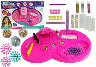 Vaikiškas kosmetikos rinkinys, rožinis kaina ir informacija | Žaislai mergaitėms | pigu.lt