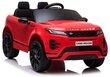 Dvivietis vaikiškas elektromobilis Range Rover Evoque, raudonas kaina ir informacija | Elektromobiliai vaikams | pigu.lt