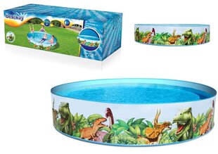 Baseinas Bestway Dinosaur Fill'N Fun, 2.44mx46cm kaina ir informacija | Baseinai | pigu.lt