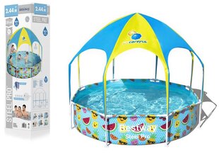 Бассейн Bestway Splash-in-Shade 2,44 м x 51 см, 56432 цена и информация | Бассейны | pigu.lt