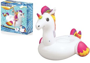 Pripučiamas plaustas Bestway Unicorn, 150x117x95cm kaina ir informacija | Pripučiamos ir paplūdimio prekės | pigu.lt