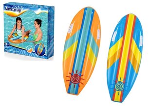 Надувная доска для серфинга Sunny Surf Rider, 114x46 см, Bestway 42046 цена и информация | Надувные и пляжные товары | pigu.lt
