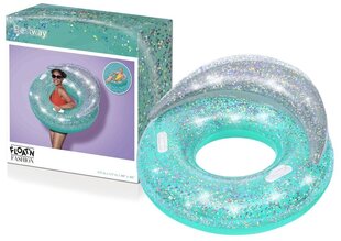 Plaukimo ratas Bestway Glitter Dream, 117cm kaina ir informacija | Pripučiamos ir paplūdimio prekės | pigu.lt