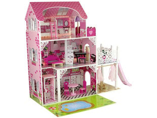 Игровой деревянный домик для кукол Willa Nadia цена и информация | Игрушки для девочек | pigu.lt