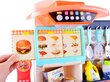 Didelė vaikiška virtuvėlė su šaldytuvu ir orkaite - efektai ir priedai 65 vnt. kaina ir informacija | Žaislai mergaitėms | pigu.lt