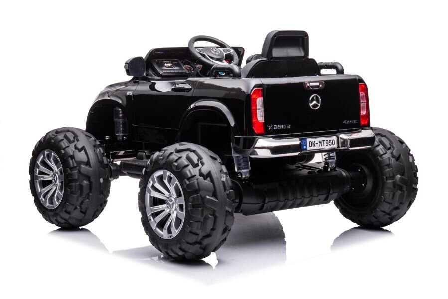 Vienvietis vaikiškas elektromobilis Mercedes DK-MT950, juodas kaina ir informacija | Elektromobiliai vaikams | pigu.lt