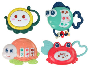Набор интерактивных погремушек-прорезывателей для малышей цена и информация | Игрушки для малышей | pigu.lt