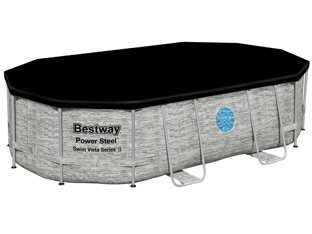 Karkasinis baseinas Bestway 488x305x107 cm kaina ir informacija | Baseinai | pigu.lt