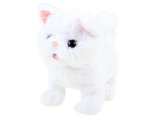 Интерактивный плюшевый котенок, белый цена и информация | Мягкие игрушки | pigu.lt