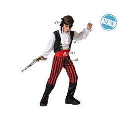 Kostiumas vaikams Piratas 7-9 metų Spalvotas kaina ir informacija | Karnavaliniai kostiumai | pigu.lt