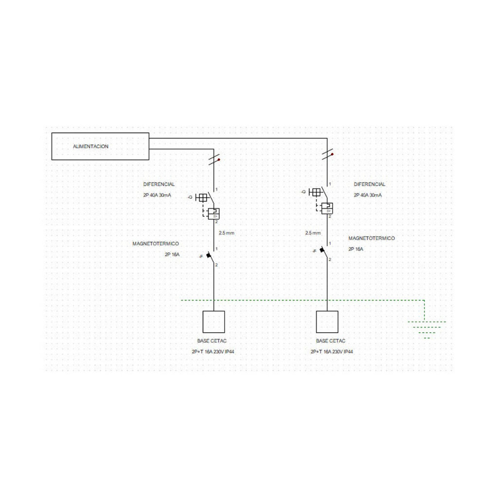 Pramoninis diferencialas Circuit Breaker Solera 1311a-i85 kaina ir informacija | Elektros jungikliai, rozetės | pigu.lt