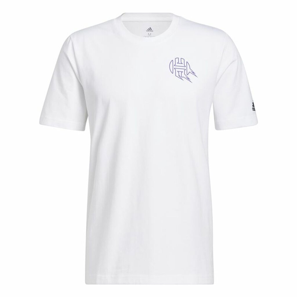 Vyriški marškinėliai su trumpomis rankovėmis Adidas Avatar James Harden Graphic, balti kaina ir informacija | Sportinė apranga vyrams | pigu.lt