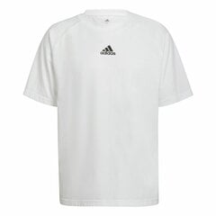 Футболка с коротким рукавом мужская Adidas Essentials Brandlove Белый цена и информация | Мужская спортивная одежда | pigu.lt