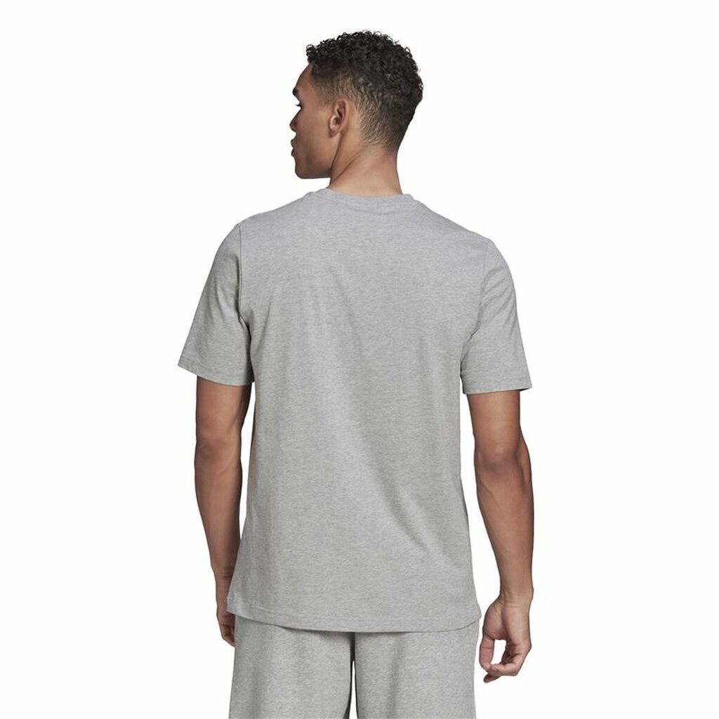 Vyriški marškinėliai su trumpomis rankovėmis Adidas Essentials Feelcomfy, pilki цена и информация | Vyriški marškinėliai | pigu.lt