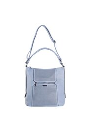 голубая сумка через плечо в городском стиле цена и информация | Женские сумки | pigu.lt