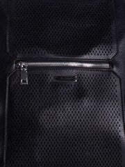 schwarze damen schultertasche aus oko-leder цена и информация | Женская сумка Bugatti | pigu.lt