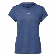 Футболка с коротким рукавом Reebok Workout Ready, темно-синяя цена и информация | Спортивная одежда женская | pigu.lt