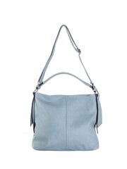голубая женская сумка через плечо на длинном ремне цена и информация | Женская сумка Bugatti | pigu.lt