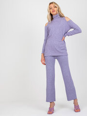 Megztinis moterims 314007, violetinis kaina ir informacija | Megztiniai moterims | pigu.lt
