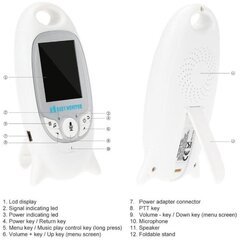 Belaidis kūdikių monitorius kaina ir informacija | Mobilios auklės | pigu.lt