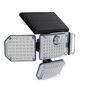 LED Prožektorius su saulės baterija ir judesio davikliu,171led kaina ir informacija | Lauko šviestuvai | pigu.lt