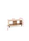 Kavos staliukas ADRK Furniture LIV11, rudas kaina ir informacija | Kavos staliukai | pigu.lt