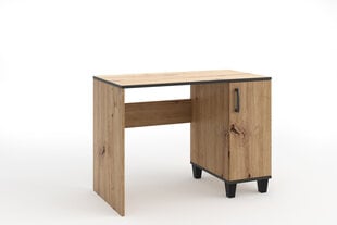 Rašomasis stalas ADRK Furniture POL08, rudas kaina ir informacija | Kompiuteriniai, rašomieji stalai | pigu.lt