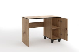 Письменный стол Adrk Furniture POL08, коричневый цвет цена и информация | Компьютерные, письменные столы | pigu.lt