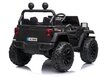 Dvivietis vaikiškas elektromobilis Jeep HC8988, juodas matinis kaina ir informacija | Elektromobiliai vaikams | pigu.lt