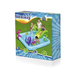 Vandens žaidimų aikštelė vaikams Bestway, 239 x 206 x 86 cm kaina ir informacija | Pripučiamos ir paplūdimio prekės | pigu.lt