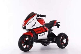 Детский электрический мотоцикл Moto V6 HT-5188, красный цена и информация | Электромобили для детей | pigu.lt