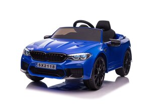 Vienvietis elektromobilis vaikams BMW M5 Drift, mėlynas kaina ir informacija | Elektromobiliai vaikams | pigu.lt