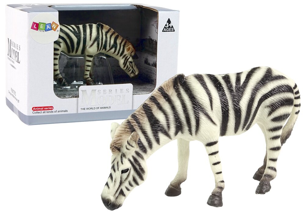 Kolekcinė figūrėlė LEANtoys Zebras kaina ir informacija | Žaislai mergaitėms | pigu.lt