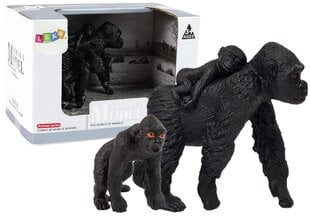 Figūrėlių rinkinys Gorilos Lean Toys, 3 vnt. kaina ir informacija | Žaislai mergaitėms | pigu.lt