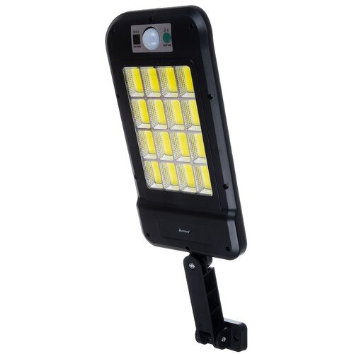 LED sodo šviestuvas su saulės baterija ir judesio davikliu цена и информация | Lauko šviestuvai | pigu.lt