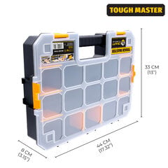 Ящик для инструментов - органайзер Tough Master TM-UPT-5022, 440 x 327 x 75 мм цена и информация | Ящики для инструментов, держатели | pigu.lt