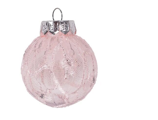 Kalėdų eglutės puošmenos rožinės spalvos 24vnt. sysd1688-088 kaina ir informacija | Kalėdinės dekoracijos | pigu.lt