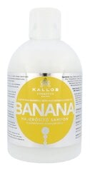 Šampūnas su bananais, multivitaminų kompleksu Kallos Banana Fortifying, 1000 ml kaina ir informacija | Šampūnai | pigu.lt