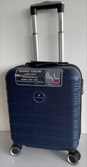 Дорожный чемодан Airtex, синий, 805/16 цена и информация | Чемоданы, дорожные сумки | pigu.lt