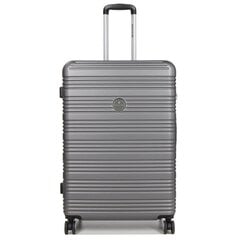 Дорожный чемодан Airtex 805/28, серый цена и информация | Чемоданы, дорожные сумки | pigu.lt