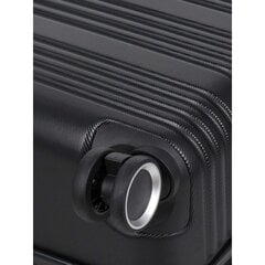 Дорожный чемодан Airtex, цвета шампанского, 805/24 цена и информация | Чемоданы, дорожные сумки | pigu.lt