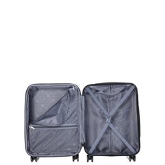 Дорожный чемодан Airtex, черный, 805/20 цена и информация | Чемоданы, дорожные сумки | pigu.lt