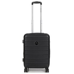 Дорожный чемодан Airtex, черный, 805/20 цена и информация | Чемоданы, дорожные сумки | pigu.lt