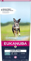 Eukanuba Dog suaugusiems visų veislių šunims su paukštiena, 12 kg kaina ir informacija | Sausas maistas šunims | pigu.lt